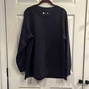 Xersion brand size 0X pullover crew neck sweatshirt